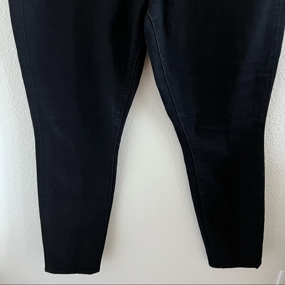 GAP Always Skinny Black Washed Denim Jeans 12 / 31 R - Picture 5 of 8